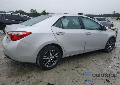 2016 Toyota Corolla L from USA, damaged, VIN 2T1BURHE5GC738717